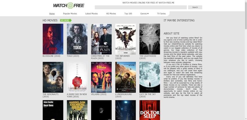 watch 1080p movies free sites